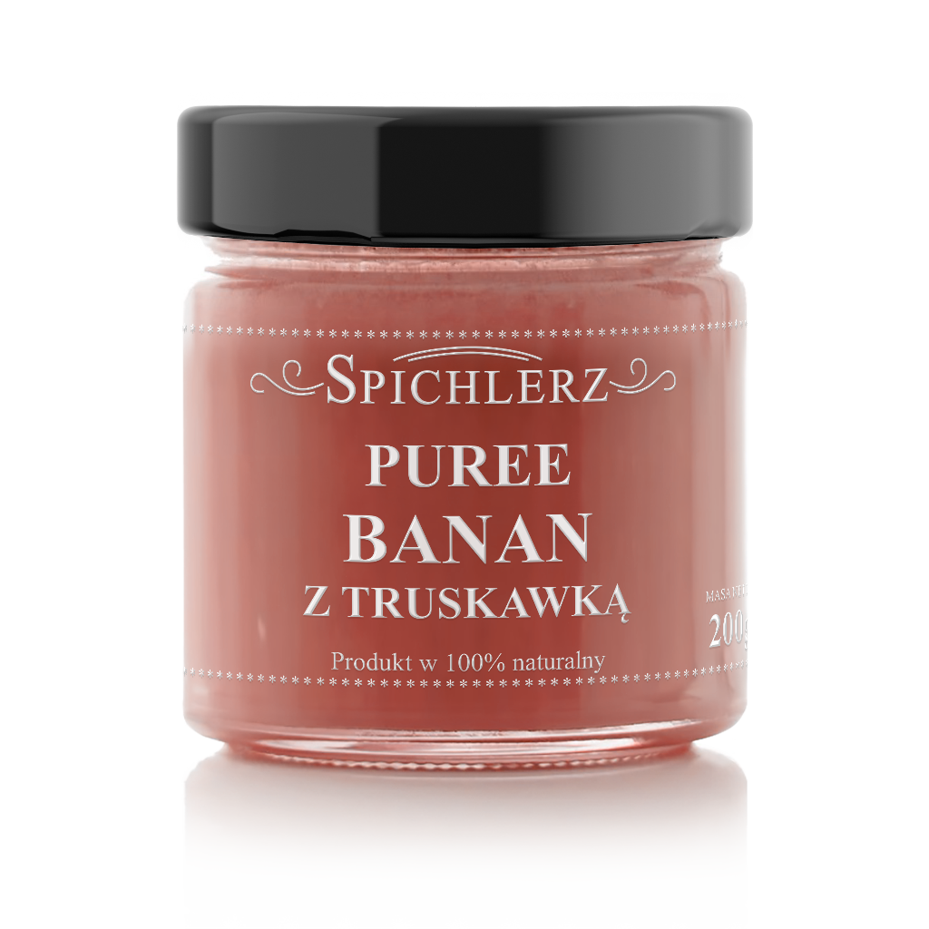 Puree Banan z Truskawką| Banana with Strawberry 200g